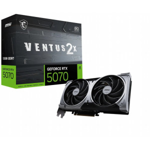 MSI GeForce RTX 5070 VENTUS 2X OC  12GB GDDR7  DLSS 4  Videokaart  Nvidia GPU