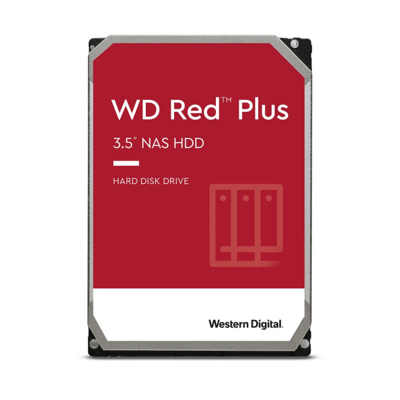 Western Digital Red Plus NAS HDD 3.5  8TB SATA III  7200RPM