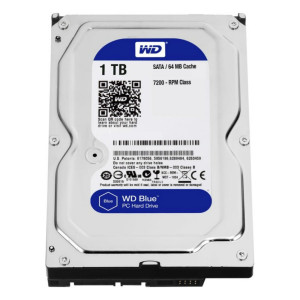 Western Digital Blue HDD 3.5  1TB SATA III  7200RPM