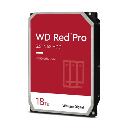Western Digital Red Pro NAS HDD 3.5  18TB SATA III  7200RPM