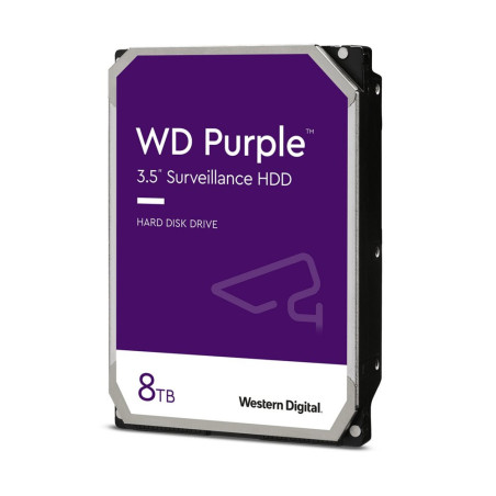 Western Digital Purple Surveillance HDD 3.5  8TB SATA III  5640RPM