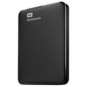 WD Elements Portable Externe Harde Schijf  2TB  USB 3.2  Zwart