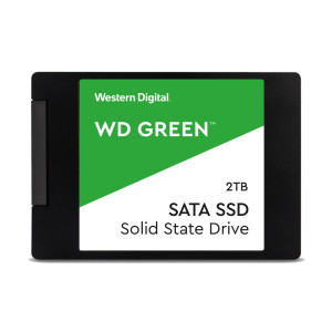 Western Digital Green  2TB SATA SSD  2.5  545MB/s Lezen  430MB/s Schrijven