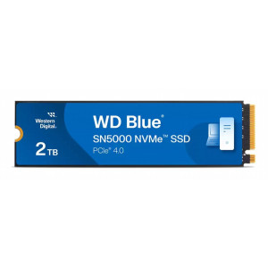 Western Digital Blue SN5000  2TB NVMe SSD  M.2 Gen4  5.150MB/s Lezen  4.850MB/s Schrijven