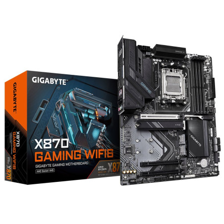 Gigabyte X870 GAMING WIFI6  Socket AM5  AMD X870  4xDDR5  ATX  Moederbord