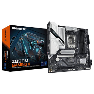 Gigabyte Z890M GAMING X  Socket LGA 1851  Intel Z890  4xDDR5  Micro-ATX  Moederbord
