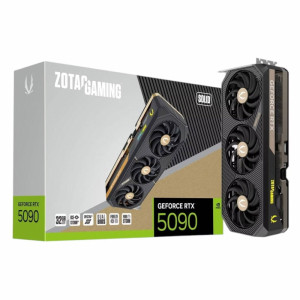 Zotac Gaming GeForce RTX 5090 SOLID  32 GB GDDR7 VRAM  4K Gaming  AI  Videokaart  GPU  Nvidia