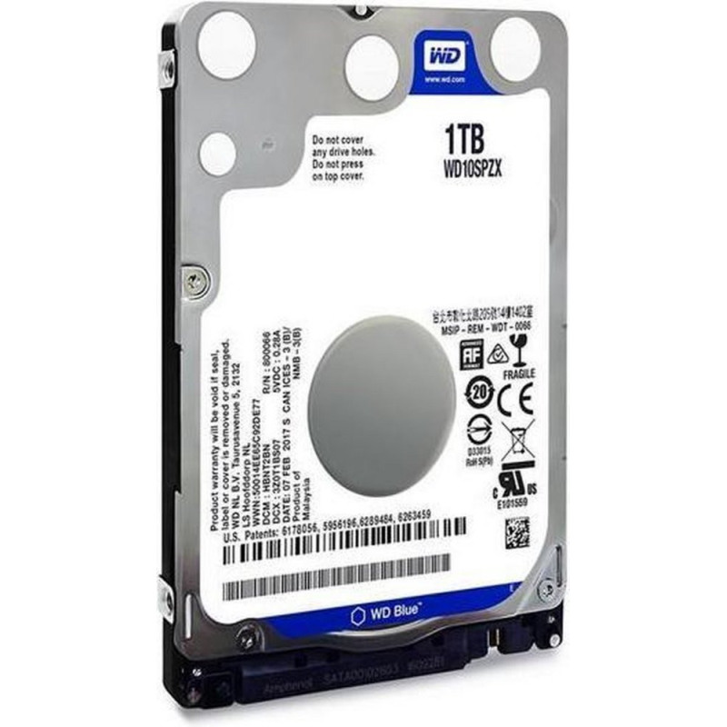 Western Digital Blue  1TB  2.5  SATA III  PULLED