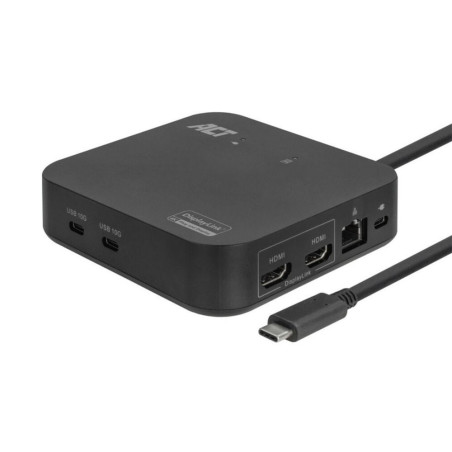 ACT AC7150  Docking Station  USB-C  Zwart