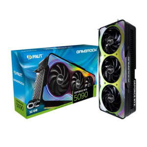 Palit GeForce RTX 5090 GameRock OC  32 GB GDDR7 VRAM  4K Gaming  AI  Videokaart  GPU  Nvidia