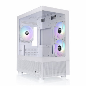 Thermaltake View 170 TG ARGB Snow  Micro Tower Case  Snow  OPEN BOX